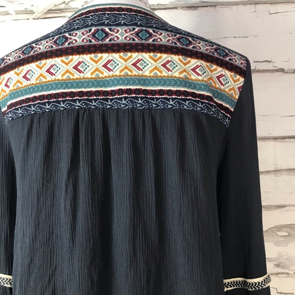 Boho Aztec cardigan large - Picture 4 of 8